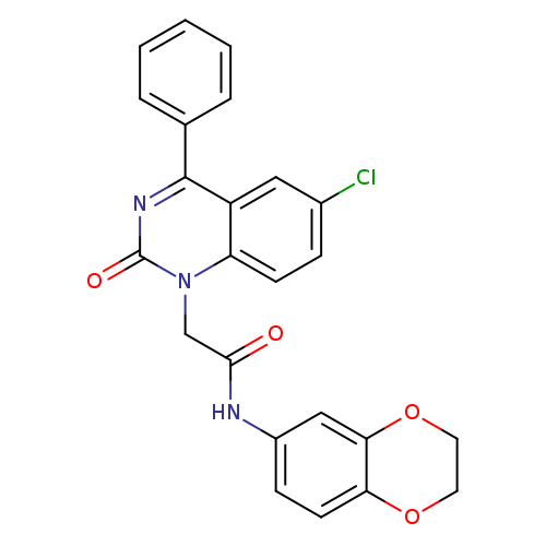 2-(6-chloro-2-oxo-4-phenyl-1,2-dihydroquinazolin-1-yl)-N-(2,3-dihydro-1,4-benzodioxin-6-yl)acetamide