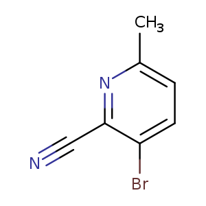 3-Bromo-2-cyano-6-methylpyridine