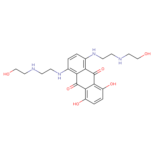 1,4-dihydroxy-5,8-bis[2-[(1,1,2,2-tetradeuterio-2-hydroxyethyl)amino]ethylamino]anthracene-9,10-dione