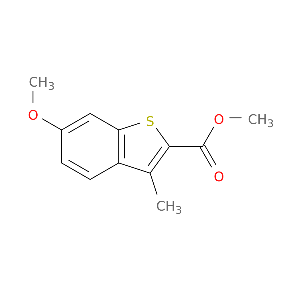 6-Methoxy-3-methyl-benzo[b]thiophene-2-carboxylic acid methyl ester