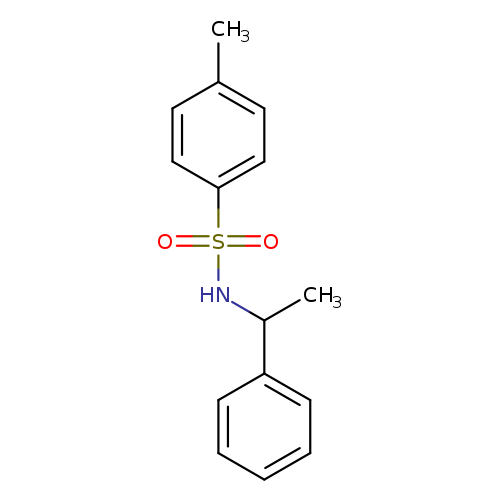 4-methyl-N-(1-phenylethyl)benzene-1-sulfonamide