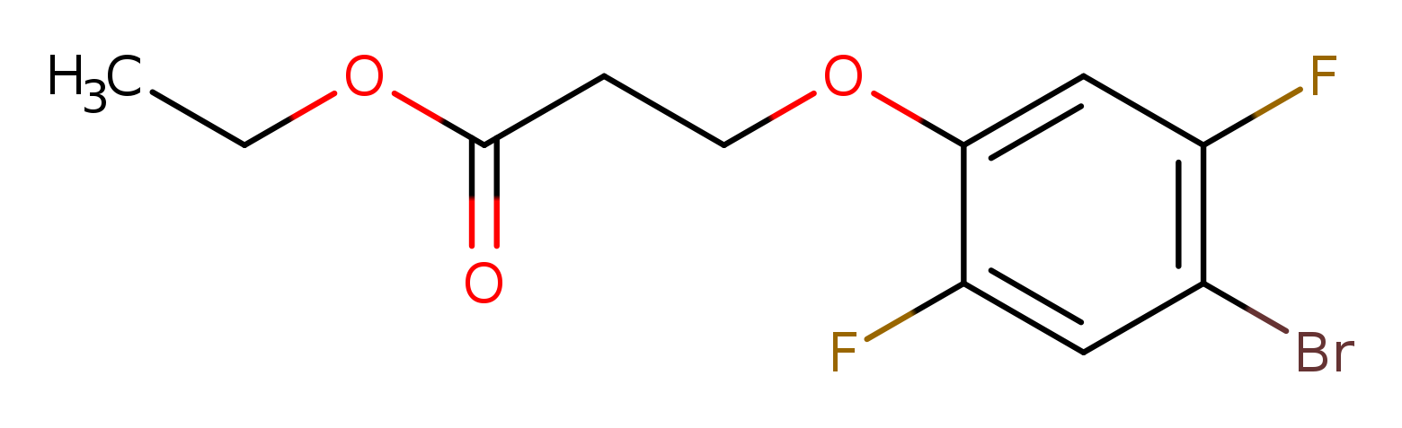 Ethyl 3-(4-bromo-2,5-difluorophenoxy)propanoate