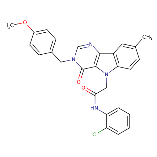 N-(2-chlorophenyl)-2-{3-[(4-methoxyphenyl)methyl]-8-methyl-4-oxo-3H,4H,5H-pyrimido[5,4-b]indol-5-yl}acetamide