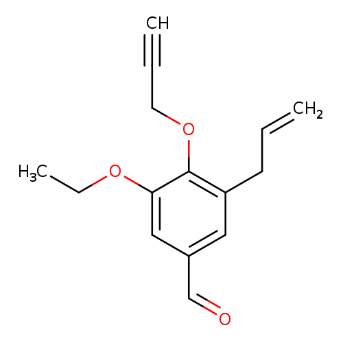 3-Allyl-5-ethoxy-4-(prop-2-yn-1-yloxy)benzaldehyde