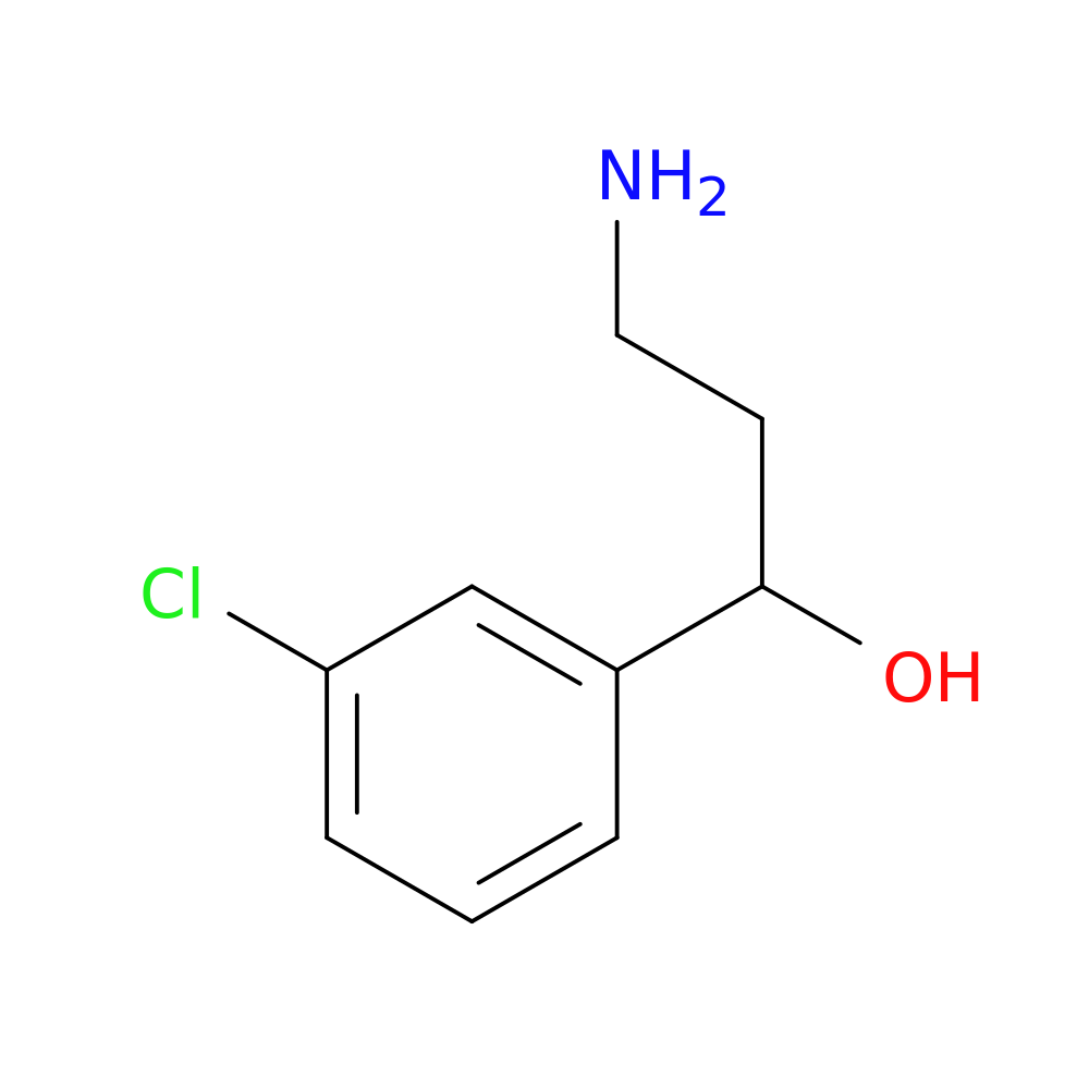 3-amino-1-(3-chlorophenyl)propan-1-ol