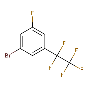 1-bromo-3-fluoro-5-(pentafluoroethyl)benzene