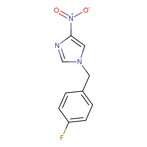 1-[(4-fluorophenyl)methyl]-4-nitro-1H-imidazole