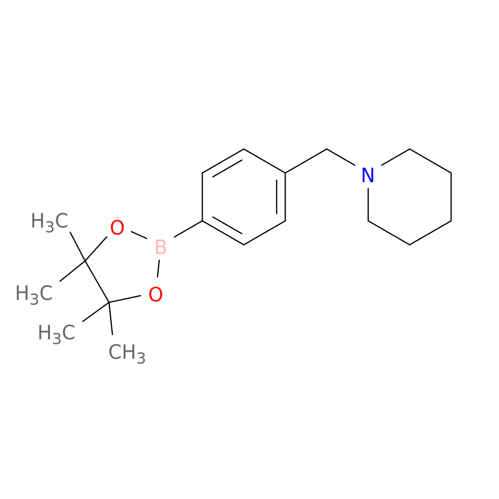 1-(4-(4,4,5,5-Tetramethyl-1,3,2-dioxaborolan-2-yl)benzyl)piperidine