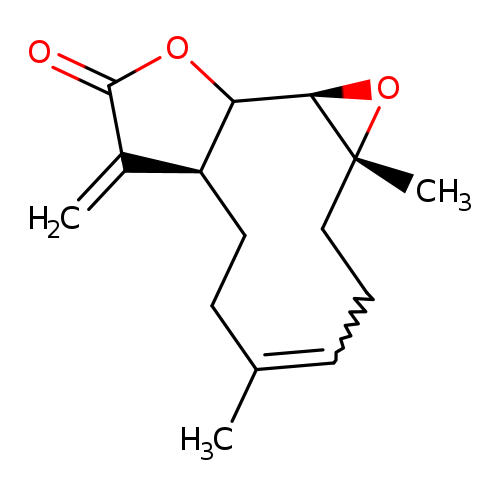 Oxireno[9,10]cyclodeca[1,2-b]furan-9(1aH)-one, 2,3,6,7,7a,8,10a,10b-octahydro-1a,5-dimethyl-8-methylene-