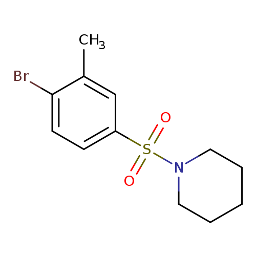 1-(4-Bromo-3-methylphenylsulfonyl)piperidine