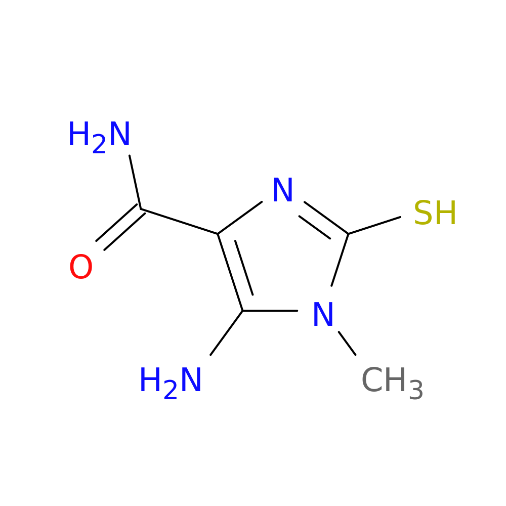 5-Amino-2-mercapto-1-methyl-1H-imidazole-4-carboxamide