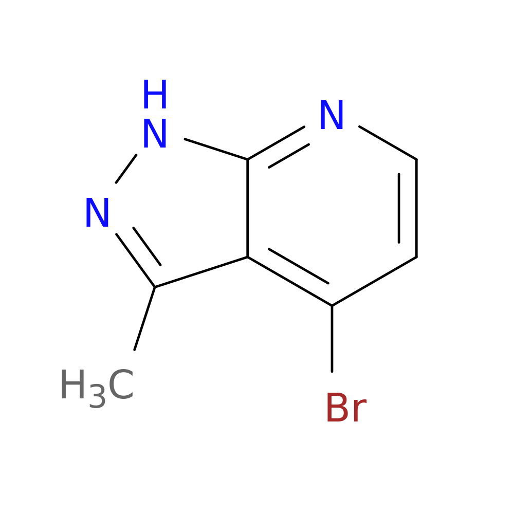 4-Bromo-3-methyl-1H-pyrazolo[3,4-b]pyridine