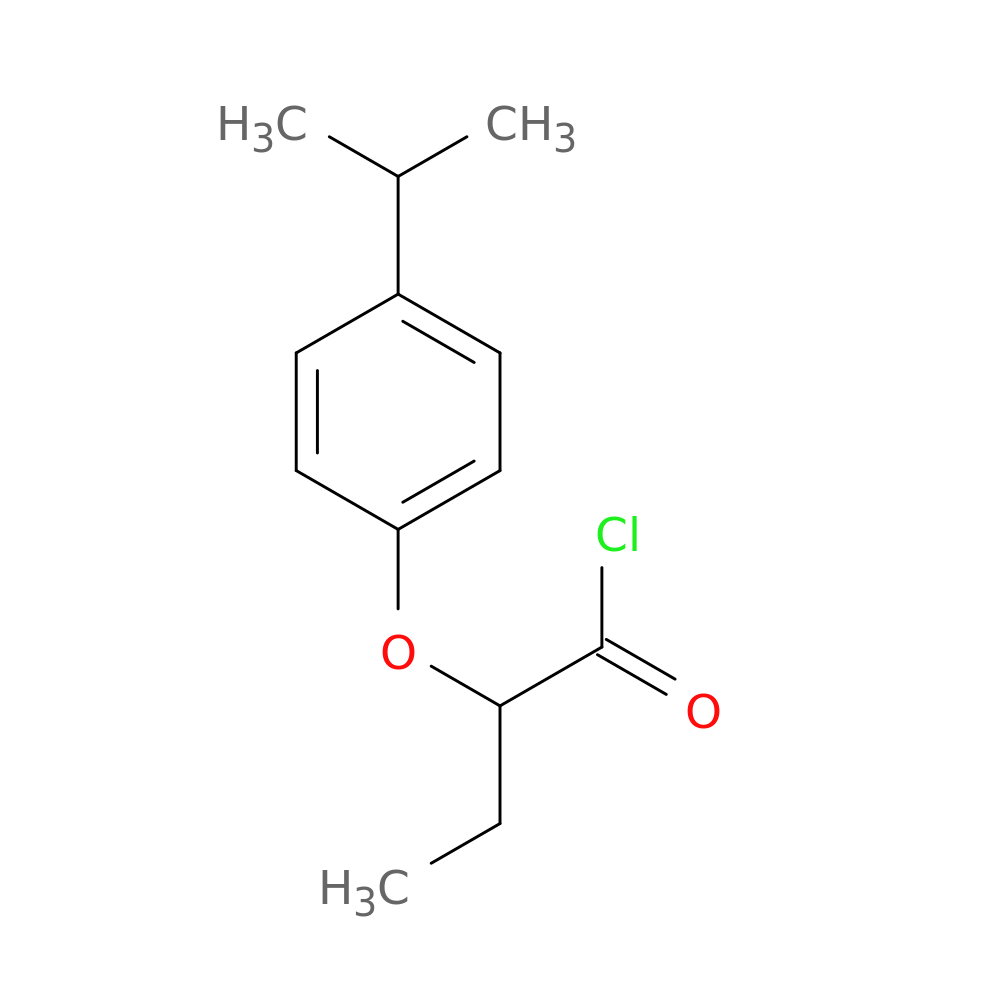 2-(4-Isopropylphenoxy)butanoyl chloride