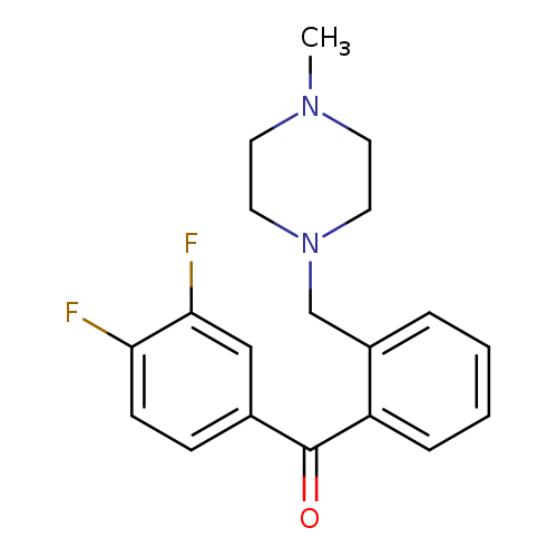 3,4-DIFLUORO-2'-(4-METHYLPIPERAZIN-1-YLMETHYL)BENZOPHENONE