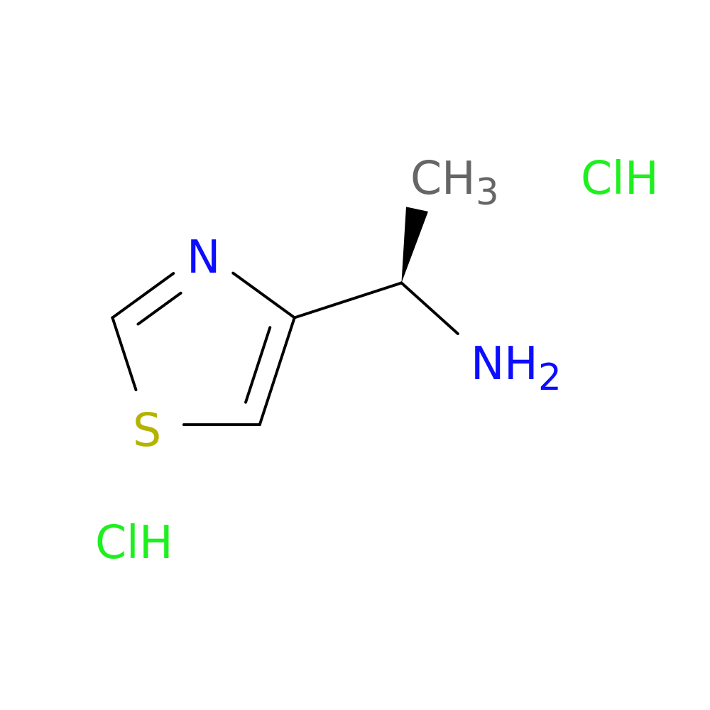 (1R)-1-(1,3-thiazol-4-yl)ethan-1-amine dihydrochloride