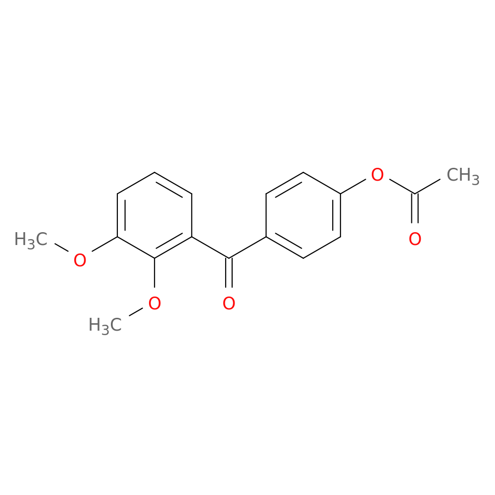 4-Acetoxy-2',3'-dimethoxybenzophenone