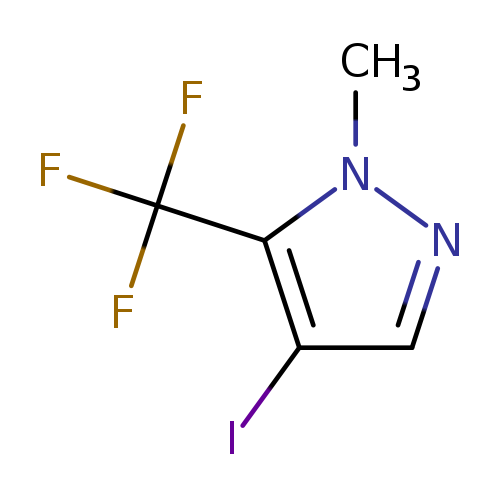4-IODO-1-METHYL-5-(TRIFLUOROMETHYL)-1H-PYRAZOLE