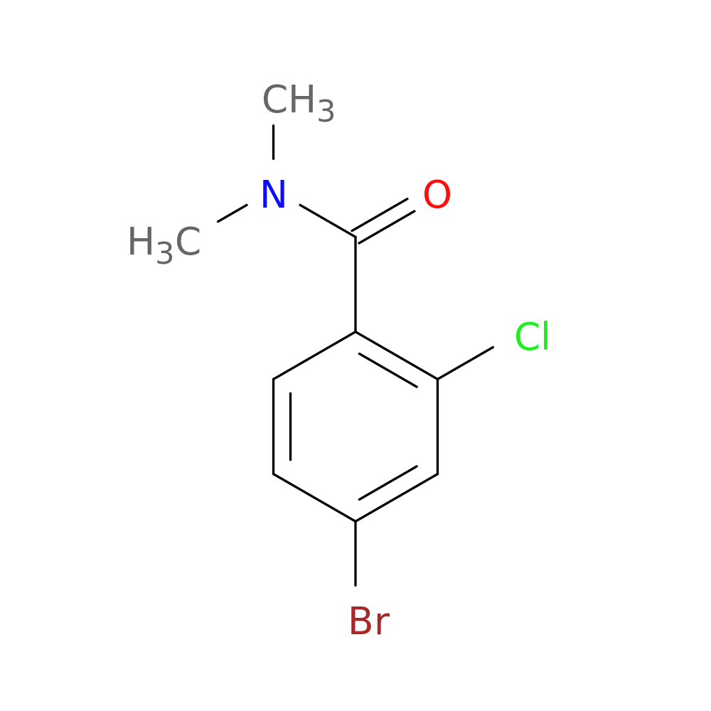 N,N-Dimethyl 4-bromo-2-chlorobenzamide