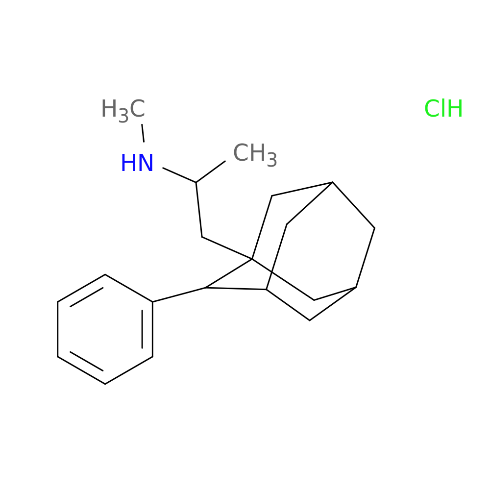 1-(2-Methylaminopropyl)-2-phenyladamantane hydrochloride