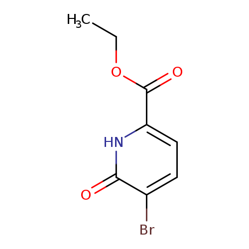 2-Pyridinecarboxylic acid, 5-bromo-1,6-dihydro-6-oxo-, ethyl ester