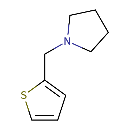 1-(Thiophen-2-ylmethyl)pyrrolidine