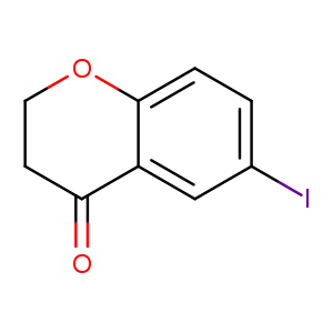4H-1-Benzopyran-4-one, 2,3-dihydro-6-iodo-