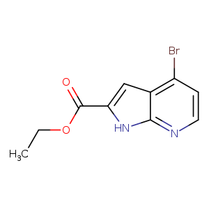 Ethyl 4-bromo-1H-pyrrolo[2,3-b]pyridine-2-carboxylate