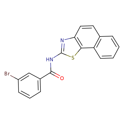 3-bromo-N-{naphtho[2,1-d][1,3]thiazol-2-yl}benzamide