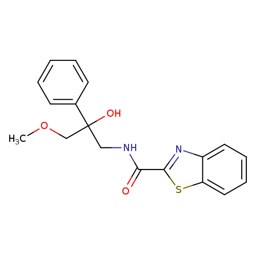 N-(2-hydroxy-3-methoxy-2-phenylpropyl)-1,3-benzothiazole-2-carboxamide