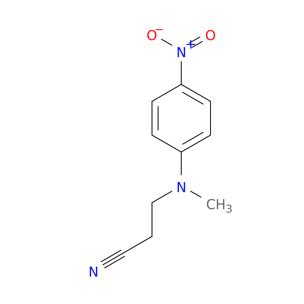 3-[methyl(4-nitrophenyl)amino]propanenitrile