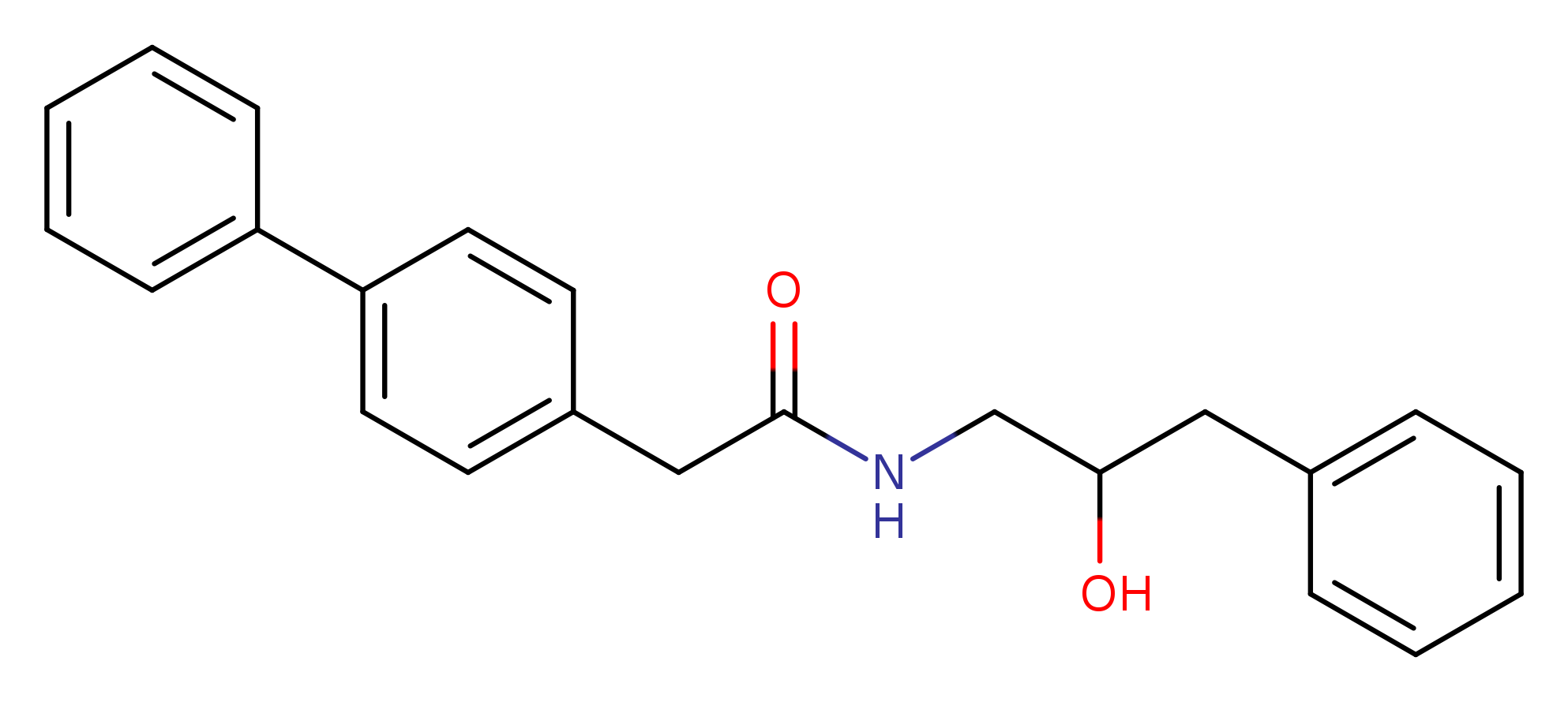 2-{[1,1'-biphenyl]-4-yl}-N-(2-hydroxy-3-phenylpropyl)acetamide