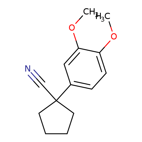 1-(3,4-dimethoxyphenyl)cyclopentane-1-carbonitrile