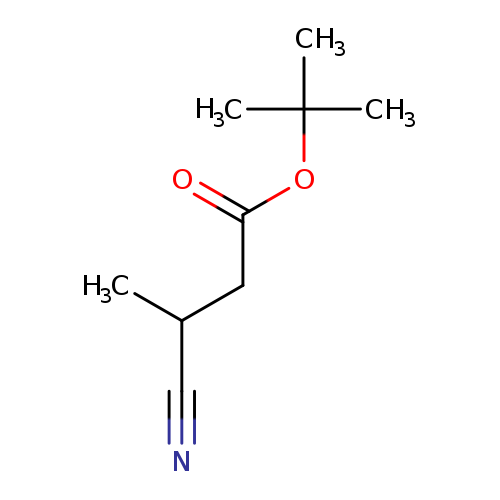 tert-butyl 3-cyano-3-methylpropanoate