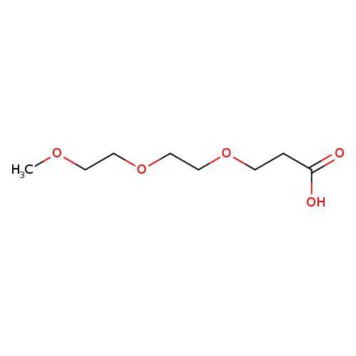Propanoic acid, 3-[2-(2-methoxyethoxy)ethoxy]-