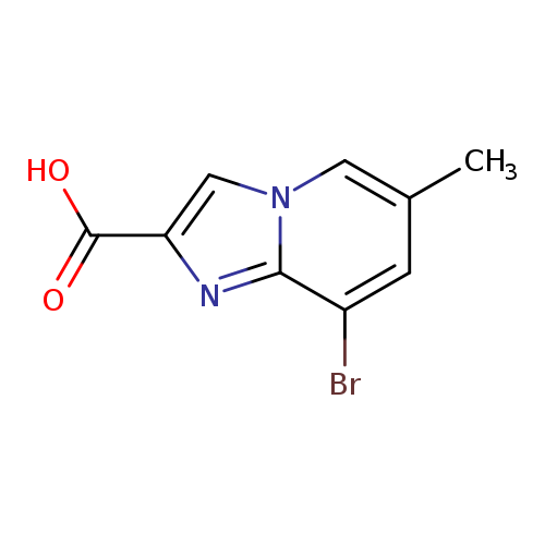 8-Bromo-6-methylimidazo[1,2-a]pyridine-2-carboxylic acid