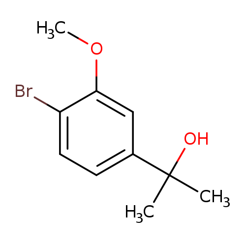 2-(4-bromo-3-methoxyphenyl)propan-2-ol