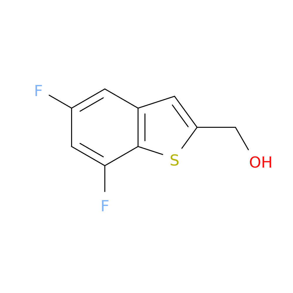 (5,7-difluoro-1-benzothiophen-2-yl)methanol
