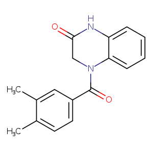 4-(3,4-dimethylbenzoyl)-1,2,3,4-tetrahydroquinoxalin-2-one