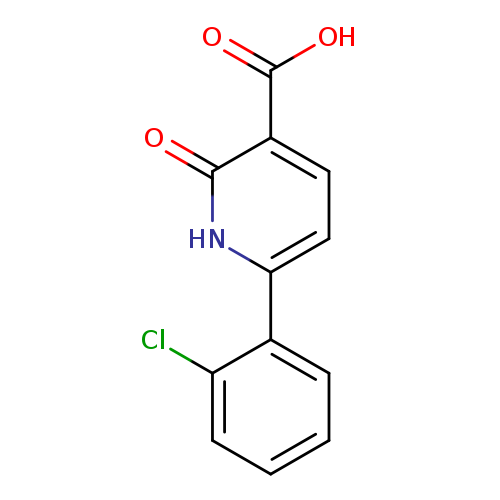 6-(2-chlorophenyl)-2-oxo-1,2-dihydropyridine-3-carboxylic acid