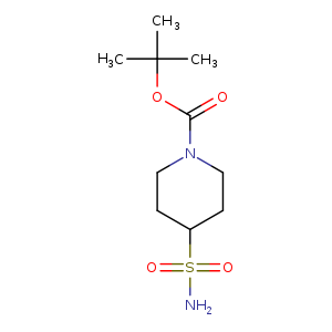 1-Piperidinecarboxylic acid, 4-(aminosulfonyl)-, 1,1-dimethylethyl ester
