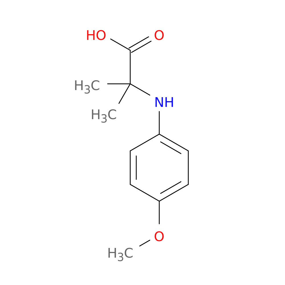 N-(4-Methoxyphenyl)-2-methylalanine