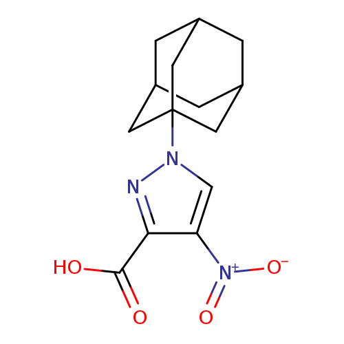 1-(1-adamantyl)-4-nitro-1H-pyrazole-3-carboxylic acid