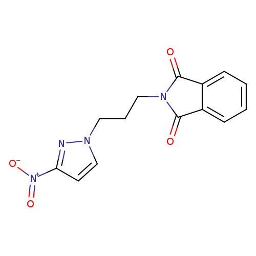 2-[3-(3-nitro-1H-pyrazol-1-yl)propyl]-2,3-dihydro-1H-isoindole-1,3-dione