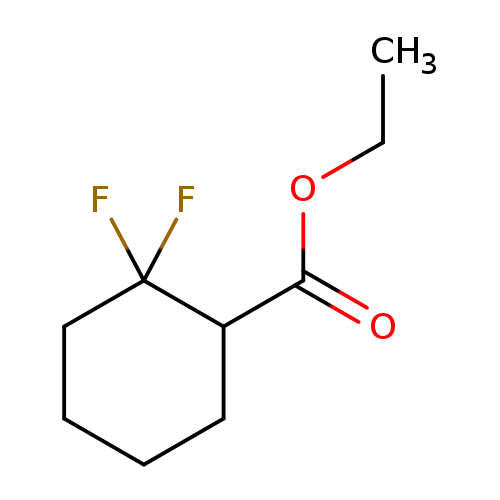 ethyl 2,2-difluorocyclohexane-1-carboxylate