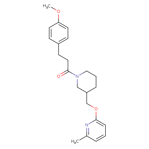 3-(4-methoxyphenyl)-1-(3-{[(6-methylpyridin-2-yl)oxy]methyl}piperidin-1-yl)propan-1-one