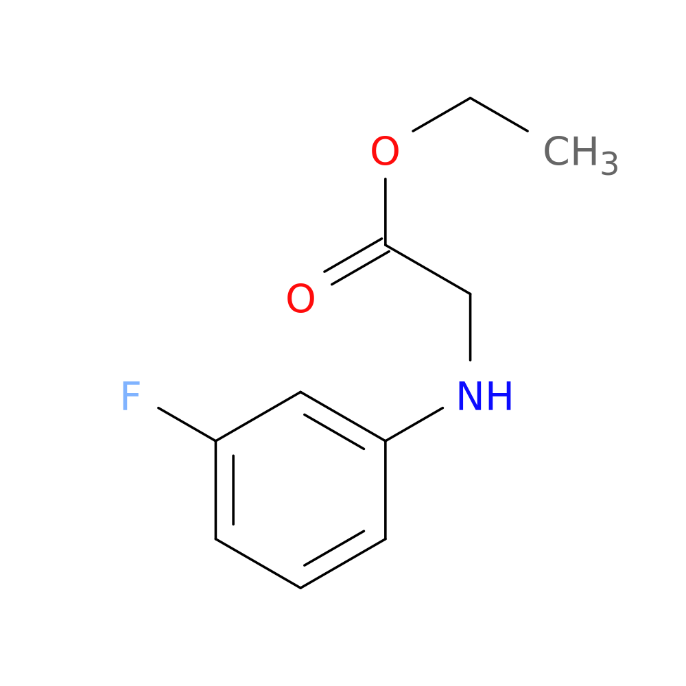 Ethyl 2-[(3-fluorophenyl)amino]acetate
