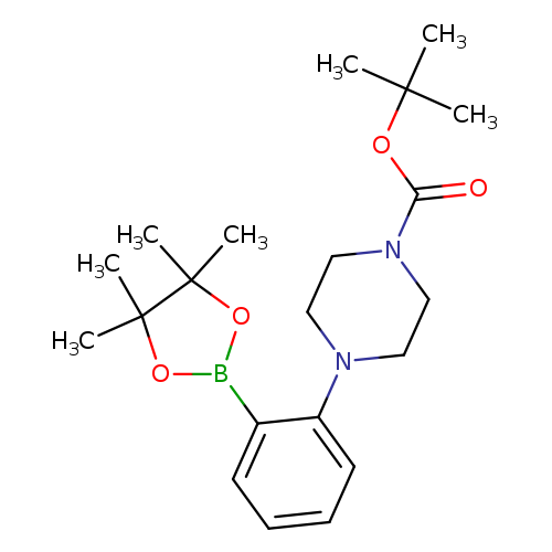 2-(4-tert-Butoxycarbonylpiperazinyl)phenylboronic acid, pinacol ester