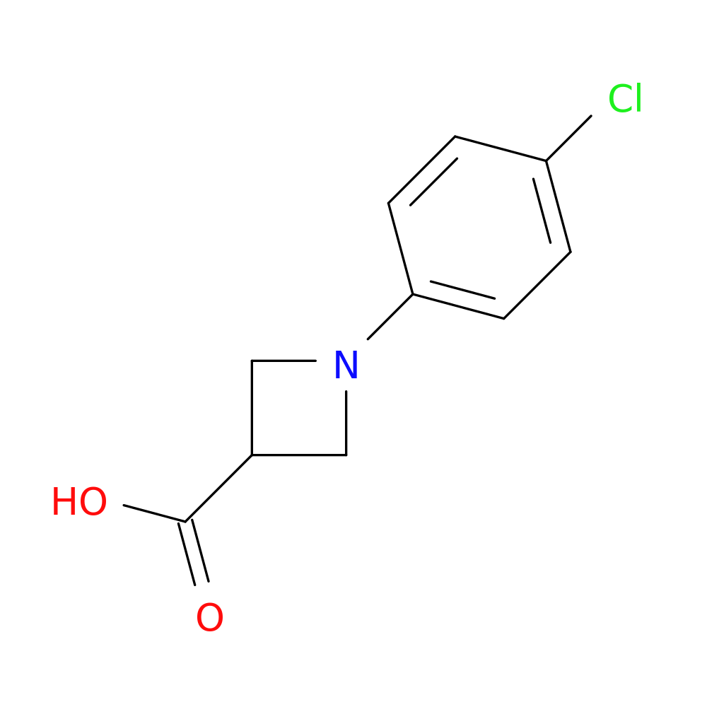 1-(4-Chlorophenyl)azetidine-3-carboxylic acid