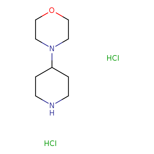 Morpholine, 4-(4-piperidinyl)-, monohydrochloride
