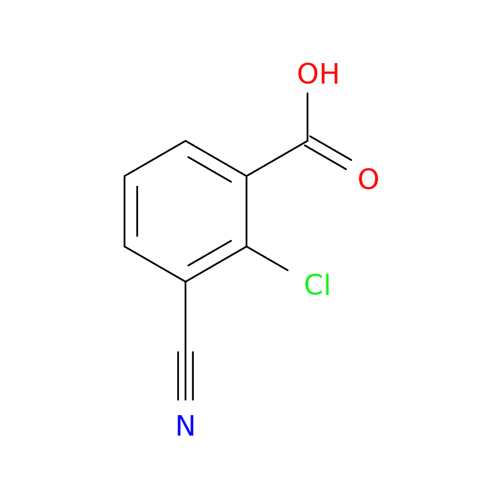 2-chloro-3-cyanobenzoic acid